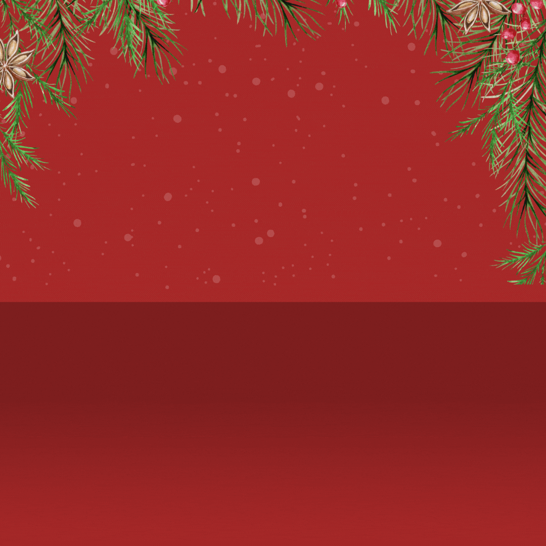 Cafe Oasis - A Merry Slice of Bliss holiday drinks